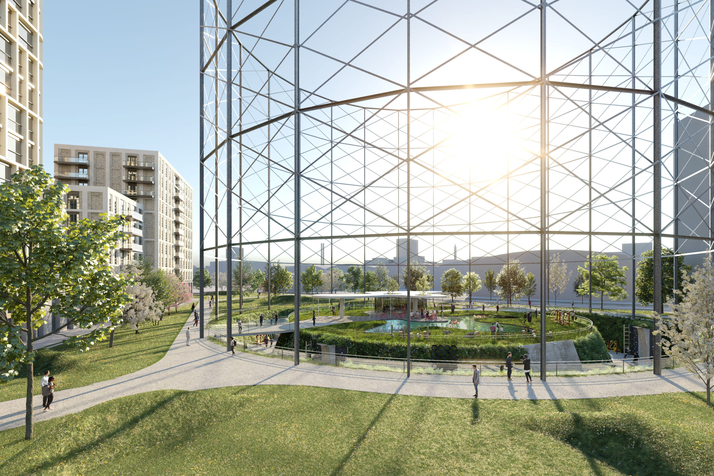 CGI of the proposed park (indicative image)