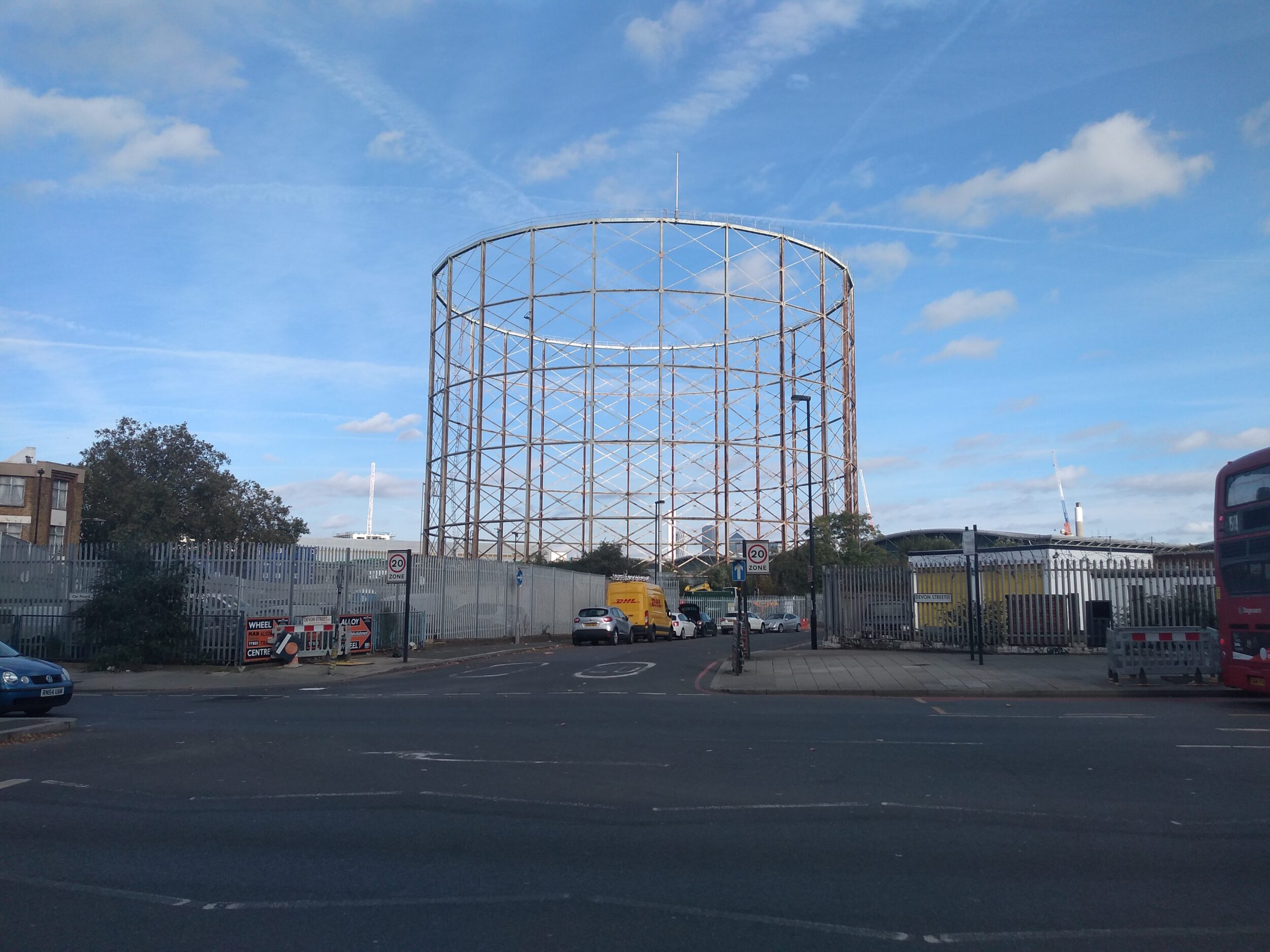 Gasholder Old Kent Road