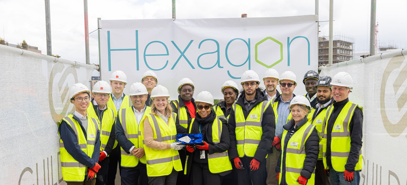 Hexagon Housing topping-out ceremony May 2026