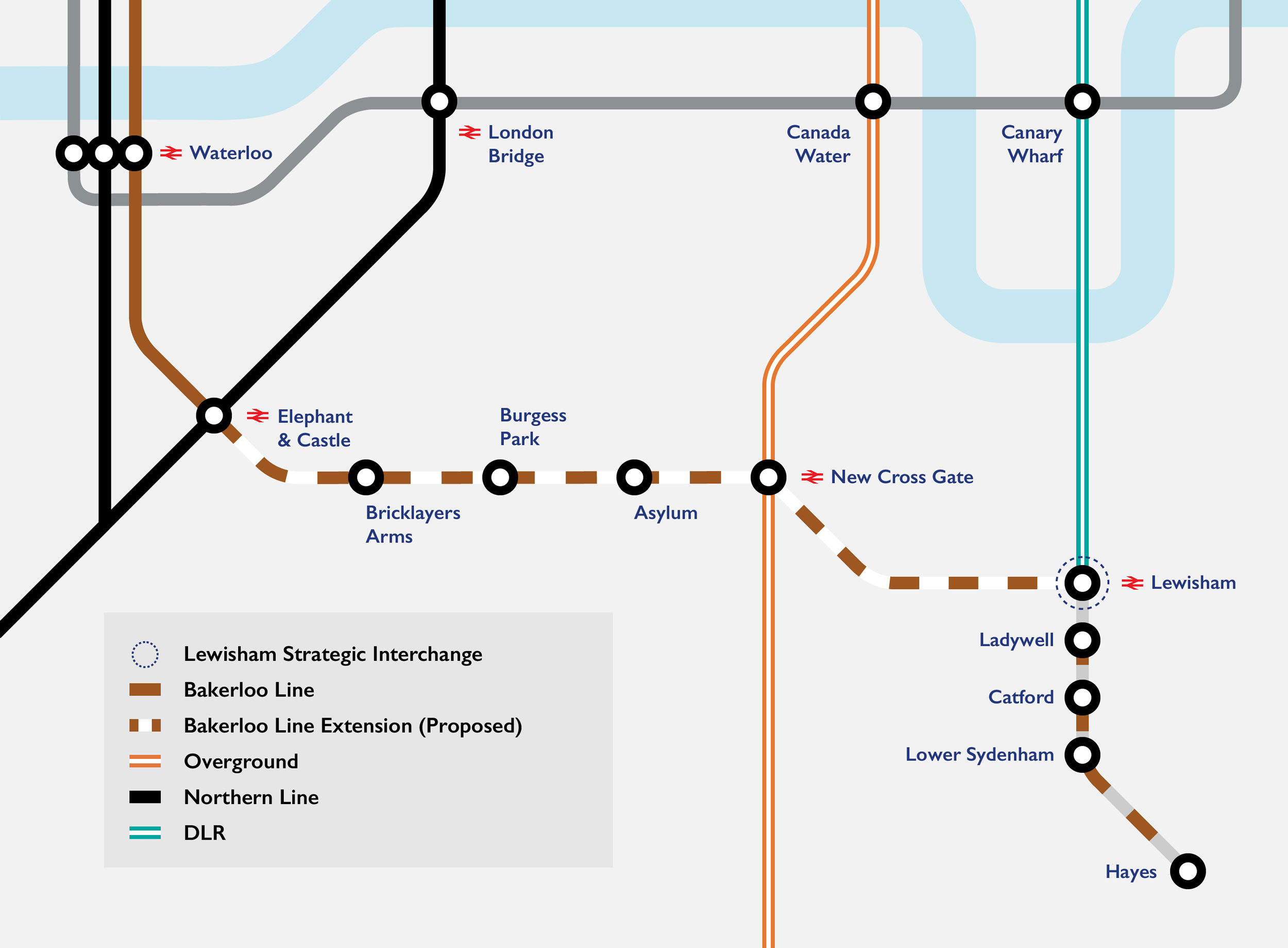 Bakerloo Line Extension Map Bakerloo Line Extension London ZYDAHV